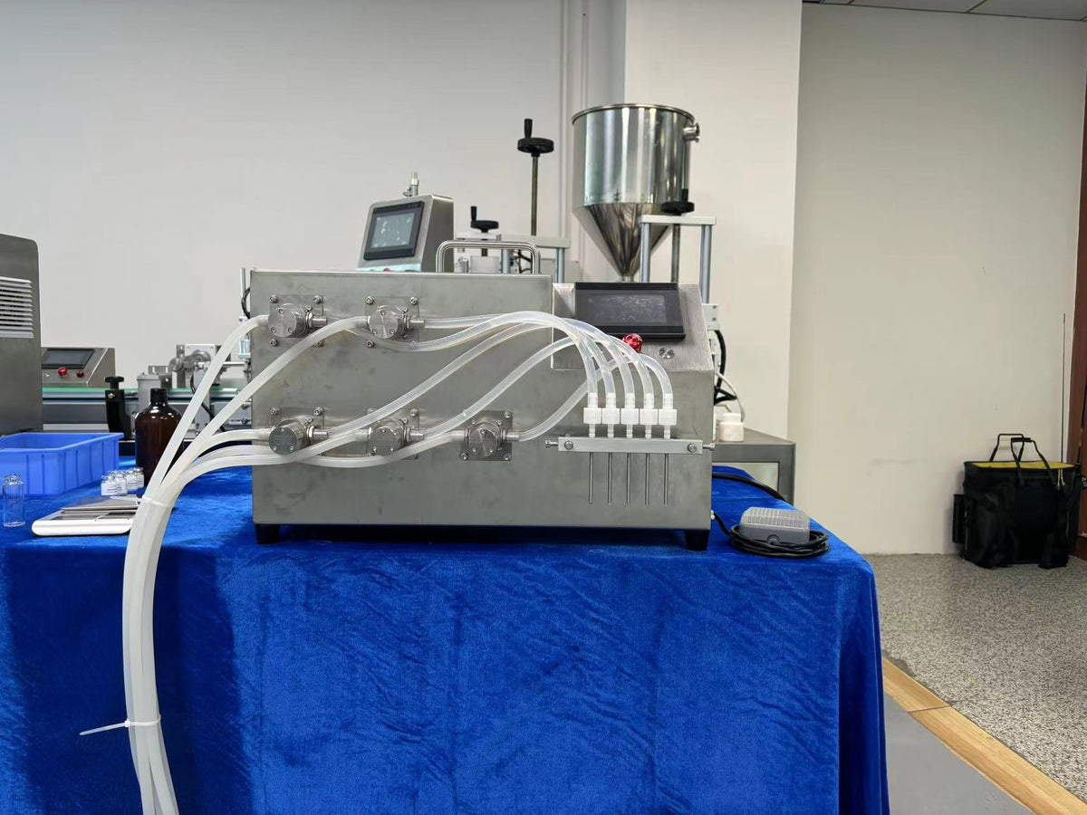 Multi-head Perfume Vacuum Filling Machine | 50ml 100ml Round & Square Glass Bottle Filler | Changhao Huifeng