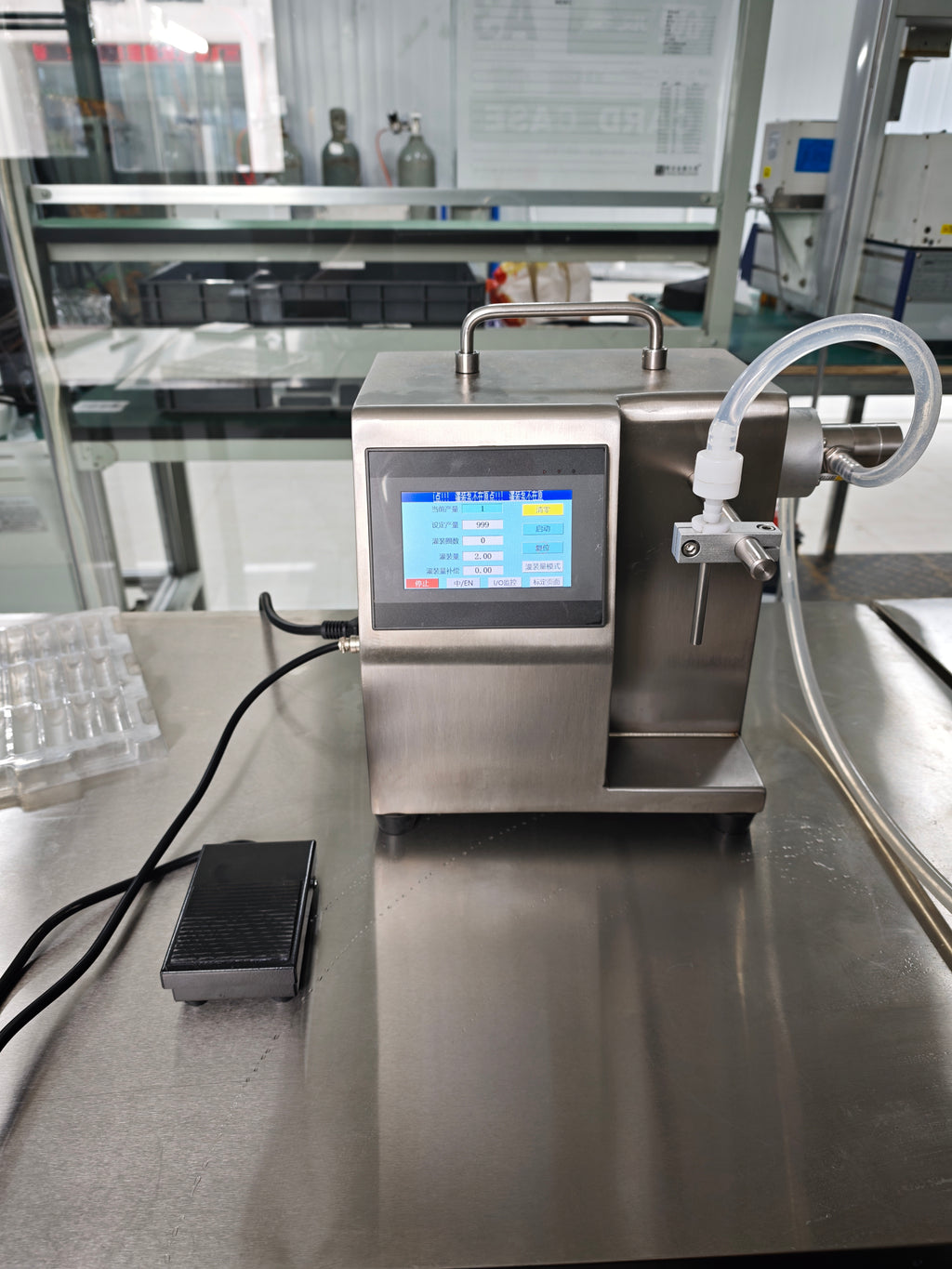 liquid filling machine Peristaltic Pump/Gear Pump/Ceramic Pump