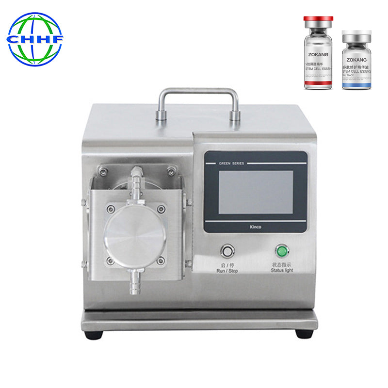 Portable Ceramic Pump Liquid Filling Machine | High Precision Small Volume Liquid Dosing Filler