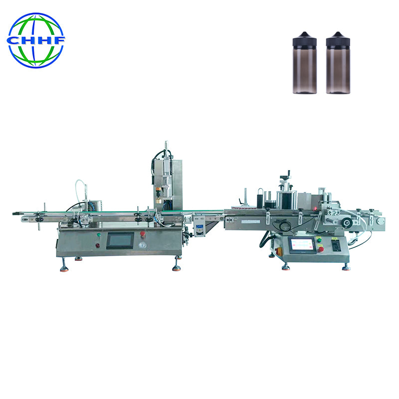 Small Linear Filling & Capping Machine | Automatic Bottle Filler & Screw Capper | Changhao Huifeng