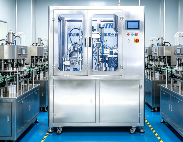 Auto tube filling and sealing machine