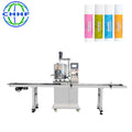 Lip Balm Filling Machine with Heating & Stirring | Semi Auto Lipstick Wax Paste Filler SUS304 for Cosmetic Small Production Changhaohuifeng