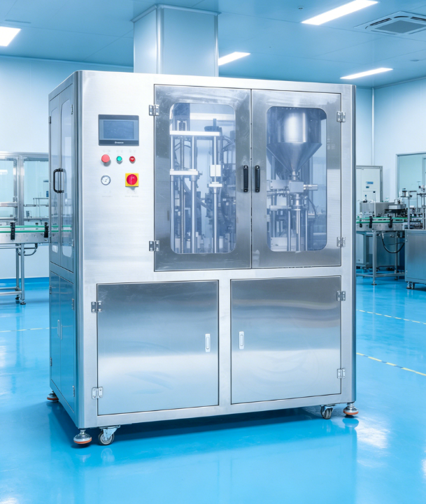 Double-tube Filling and Sealing Machine