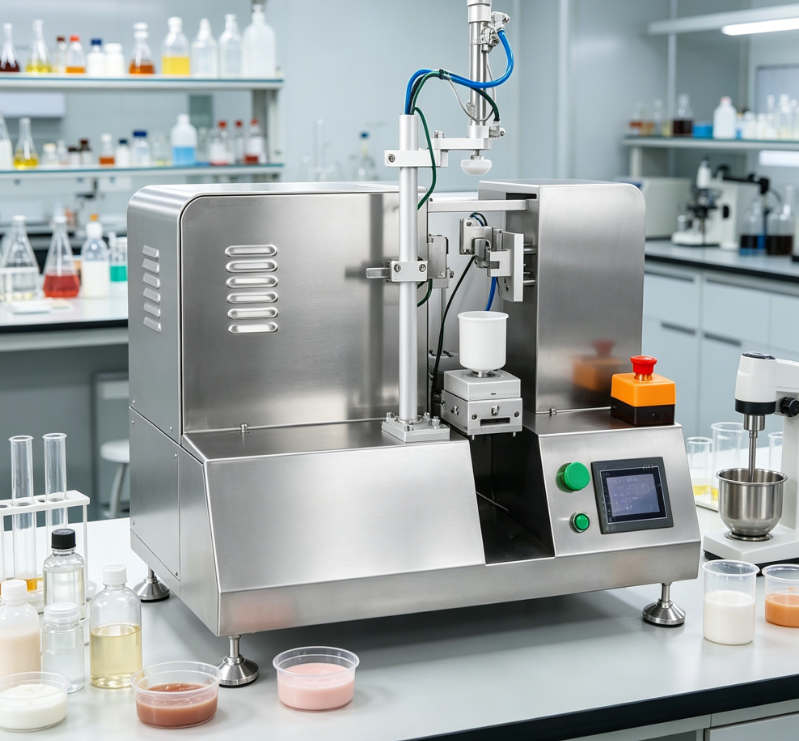 Single semi-auto tube sealing machine
