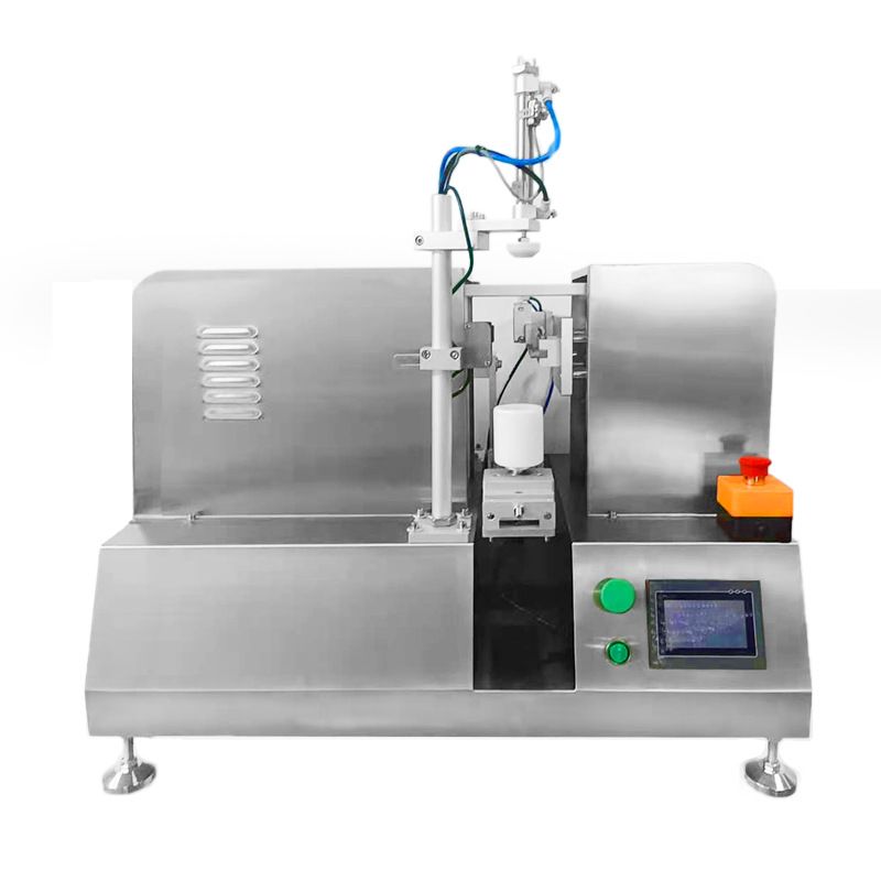 Single semi-auto tube sealing machine