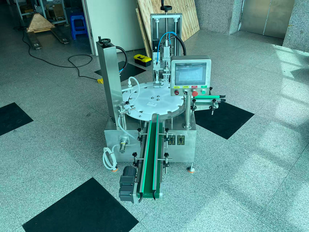 bottle filling and sealing machine