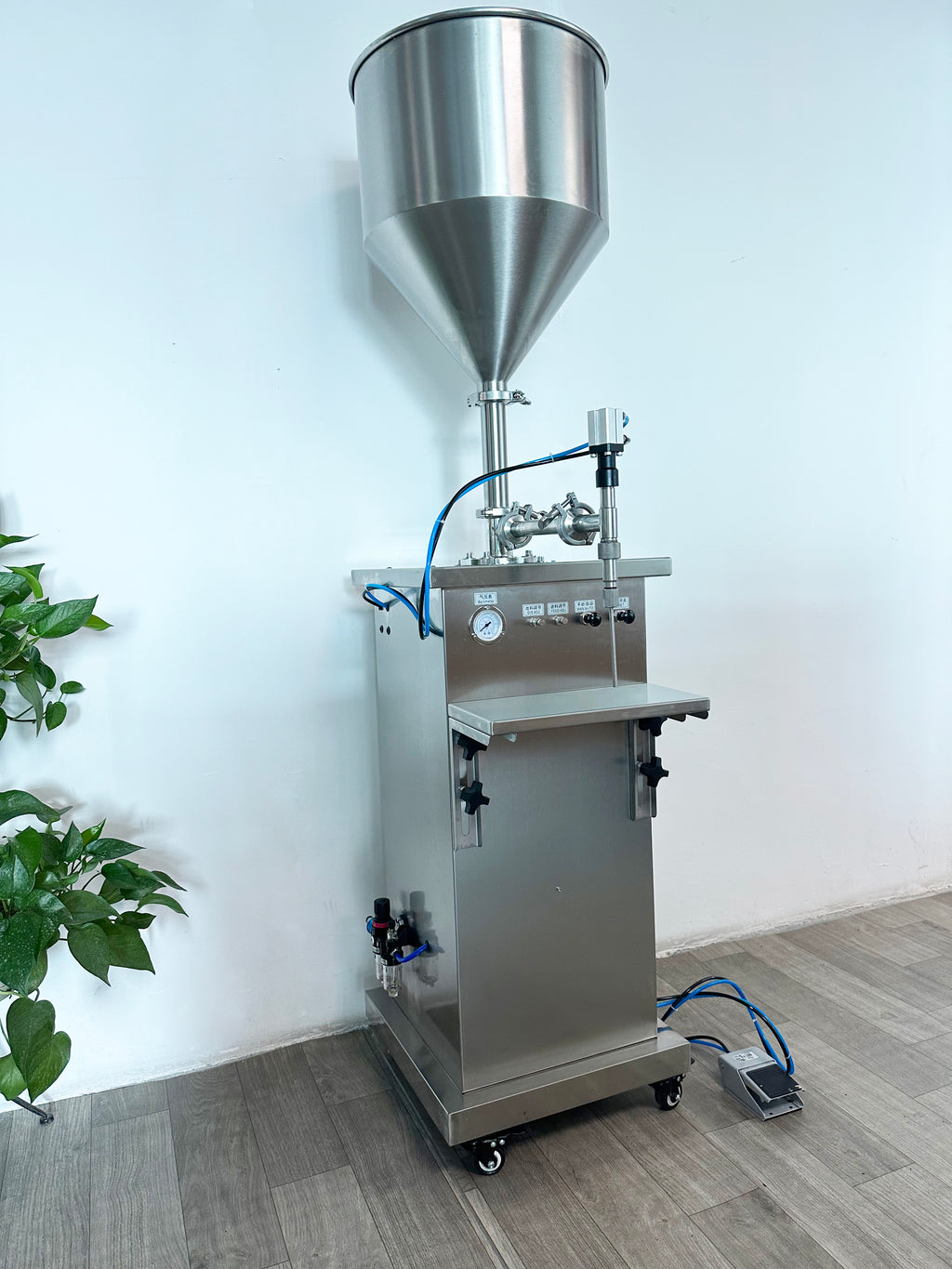 Semi-Automatic Cream Filling Machine | Cosmetic Ointment Paste Filler | Changhao Huifeng