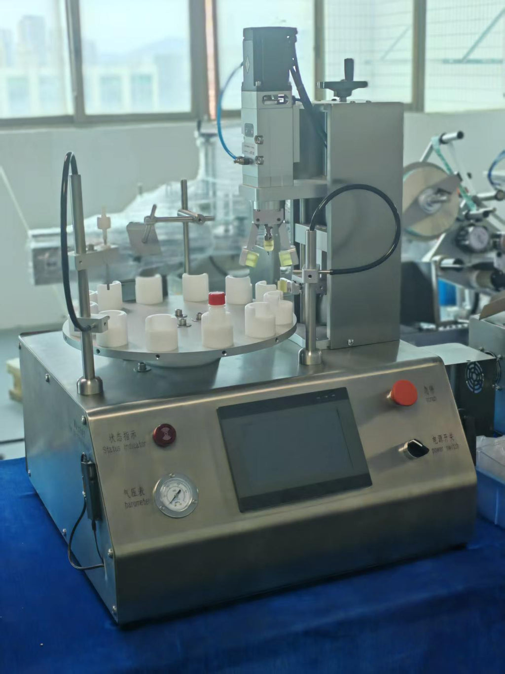 Desktop Semi-automatic Filling and Capping Machine