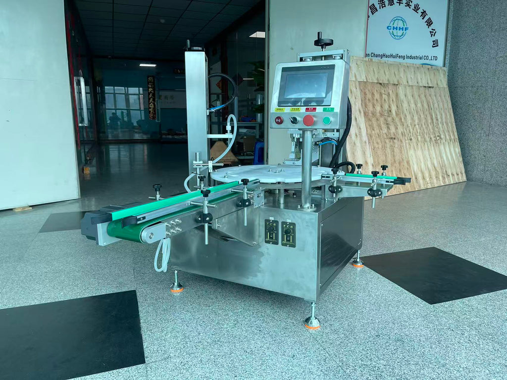 bottle filling and sealing machine