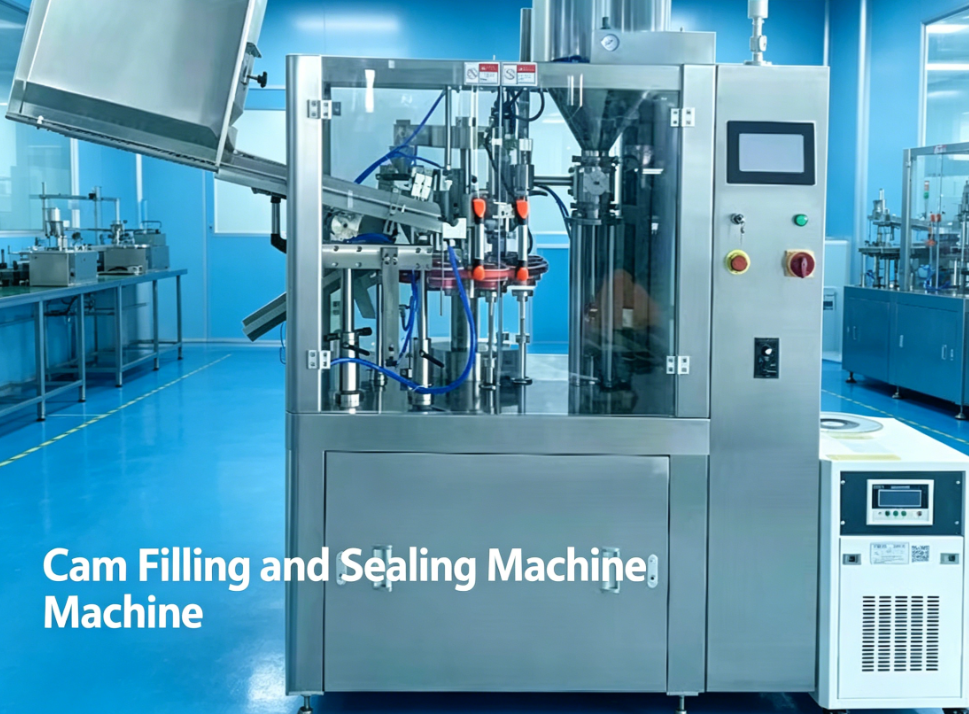 High-speed Filling and Sealing Machine with Cam Structure & Heating Tail Sealing