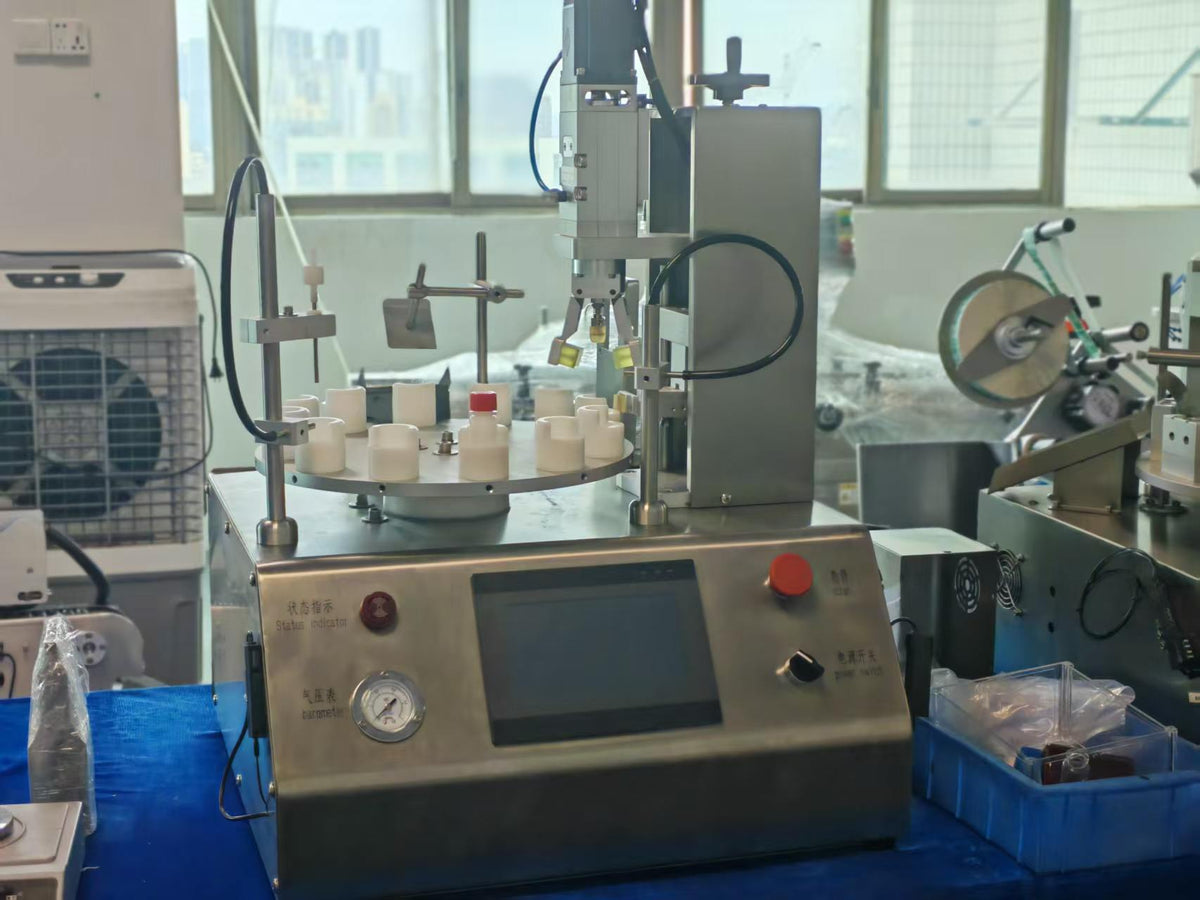 Desktop Filling & Crimping Capping Machine | Small Bottle Filler & Crimper | Changhao Huifeng