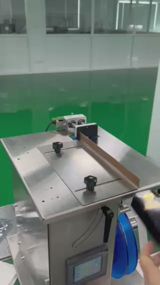 Carton Corner Labeling Machine | Automatic Corner Sticker Labeler for Box Sealing & Anti-counterfeit Label Changhaohuifeng