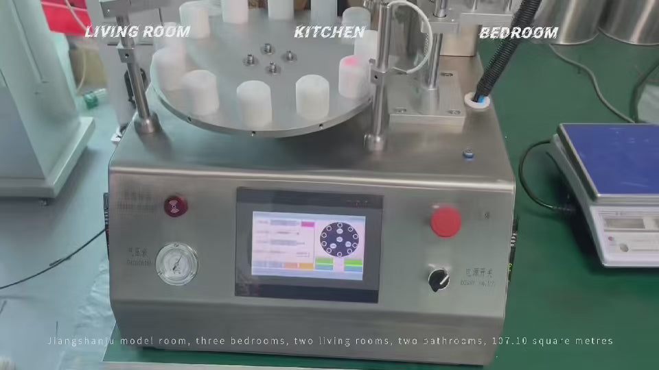 Desktop Filling & Crimping Capping Machine | Small Bottle Filler & Crimper | Changhao Huifeng