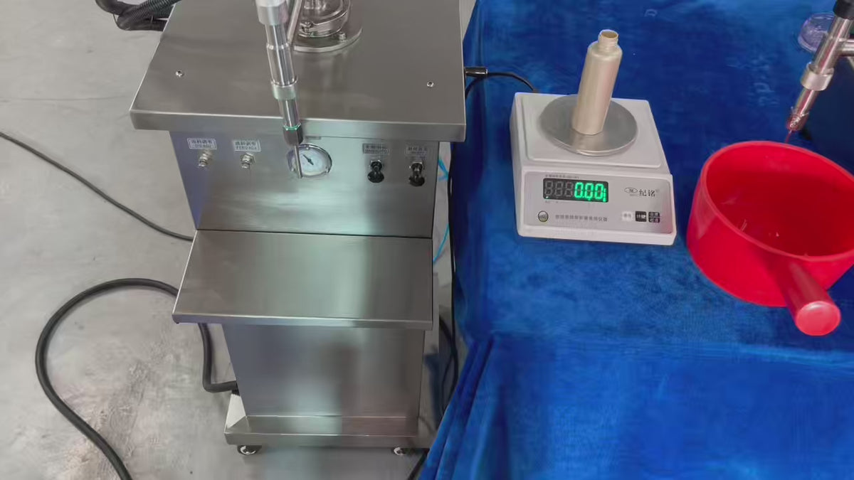 Semi-Automatic Cream Filling Machine | Cosmetic Ointment Paste Filler | Changhao Huifeng