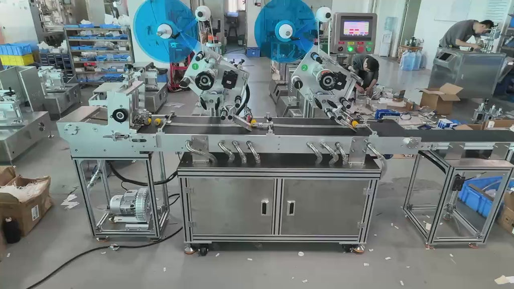 two head labeling mahcine