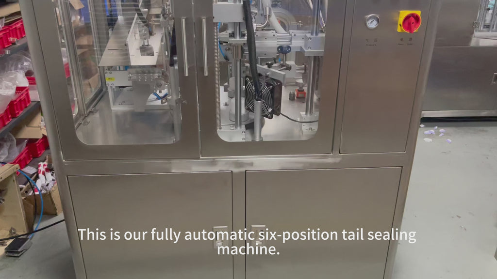 Double Layer Tube Filling and Ultrasonic Sealing Machine, Cosmetic Twin Tube Packing Equipment | Changhaohuifeng, 20 Years Manufacturer