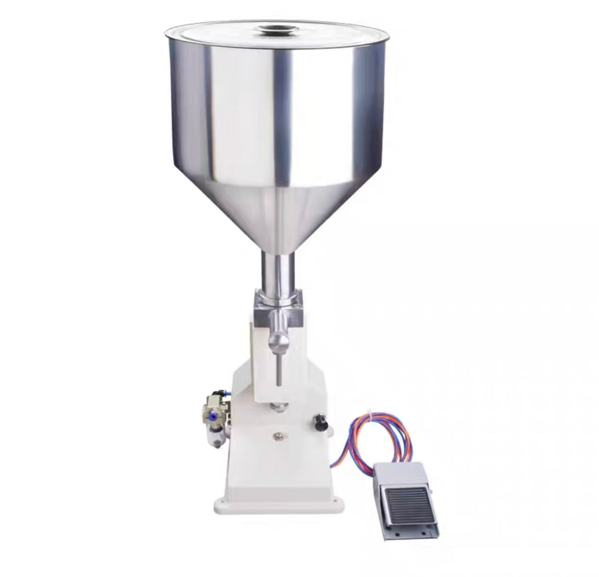 Small Semi-Automatic Cream Filling Machine | Desktop Cosmetic Ointment Paste Filler | Changhao Huifeng